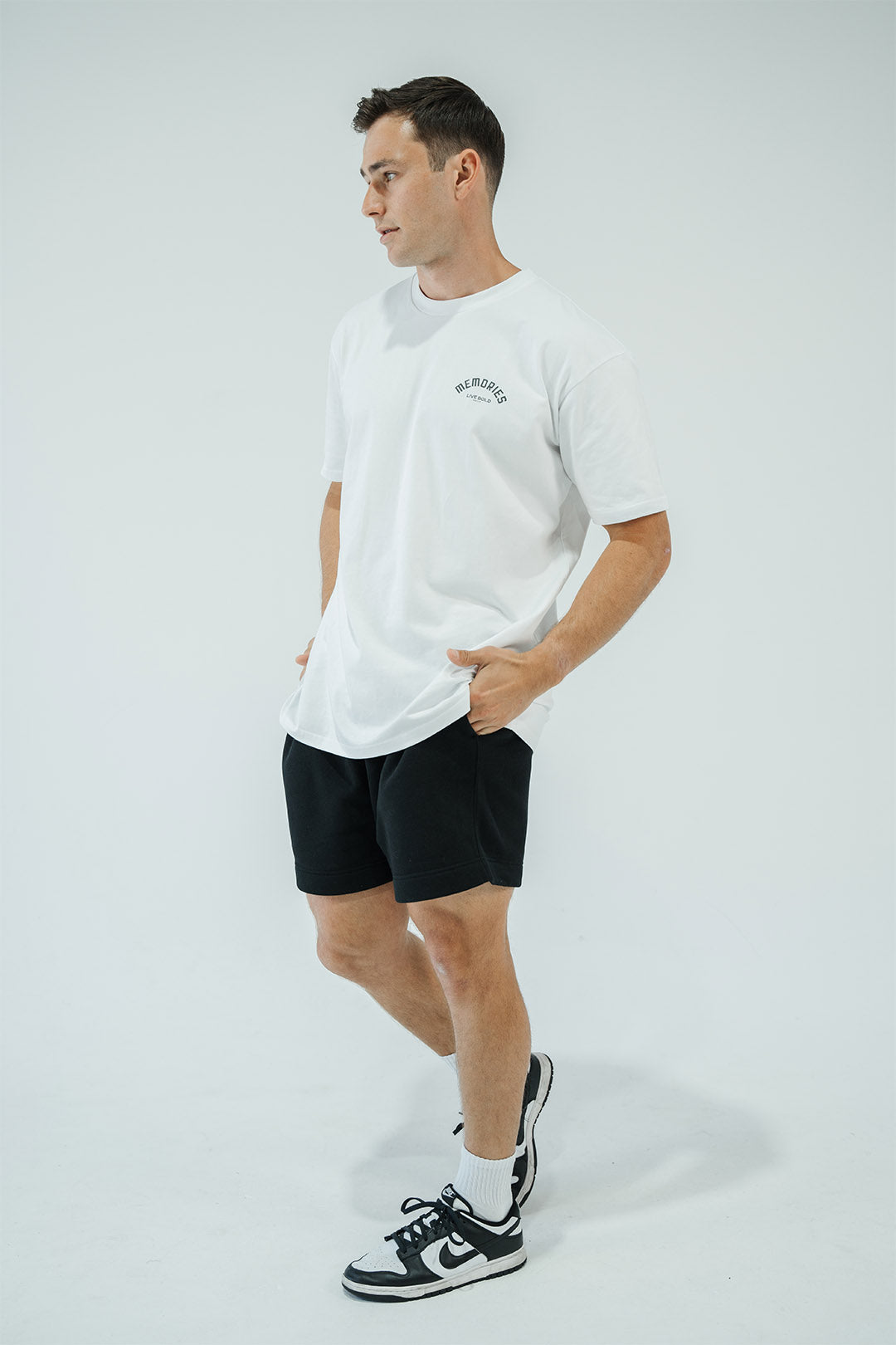 ARCH TEE IN WHITE