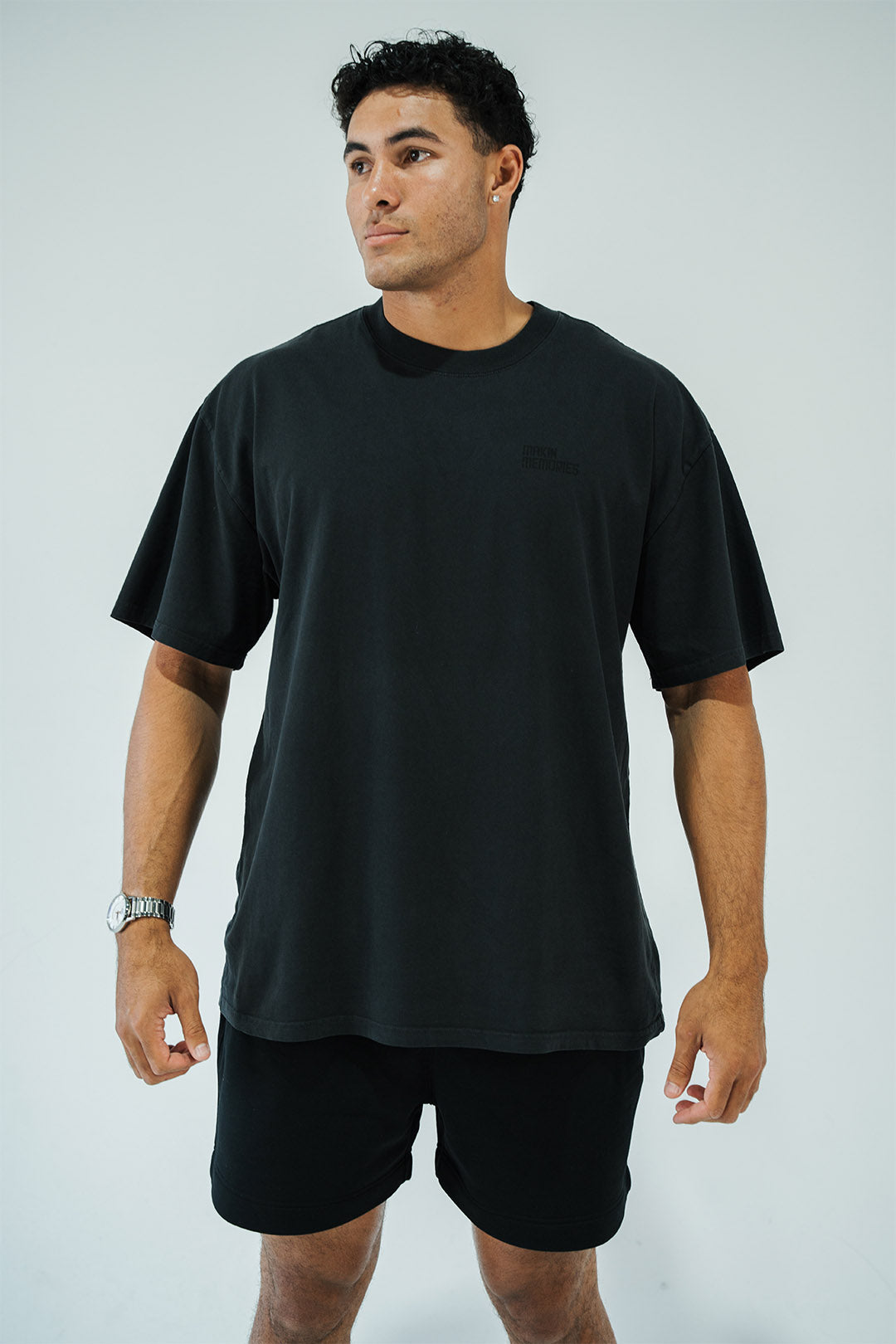 BOLD TEE IN FADED BLACK