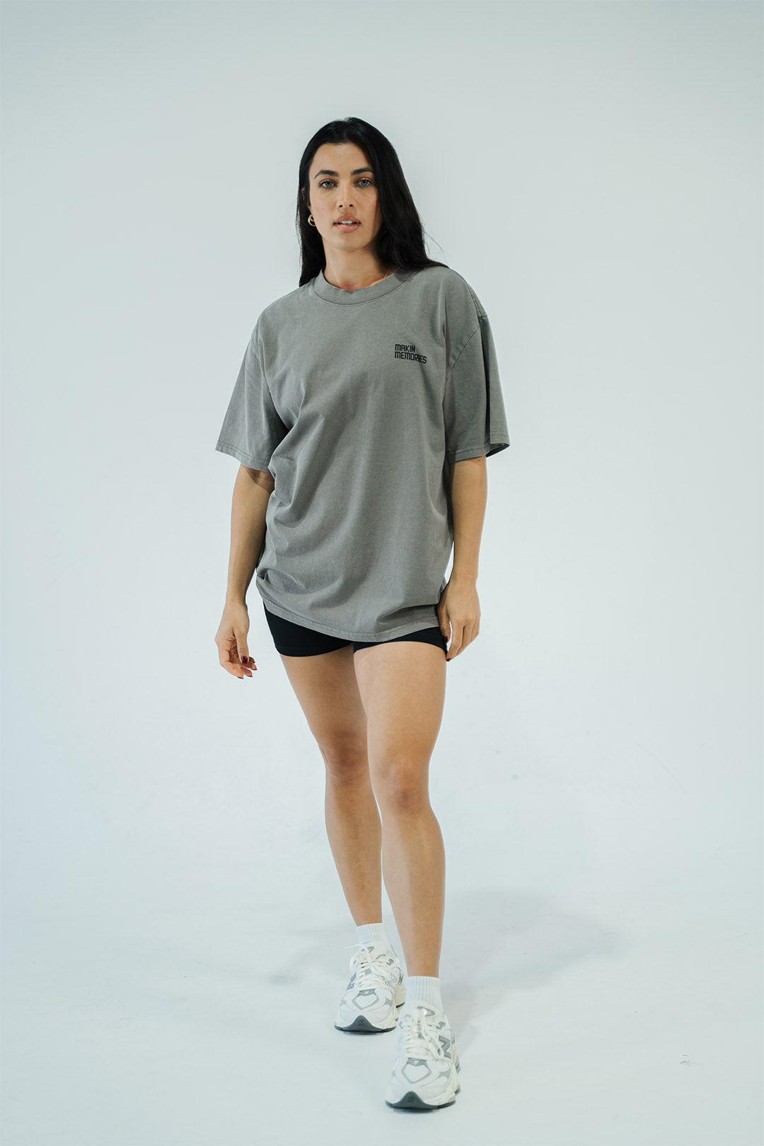 BOLD TEE IN FADED GREY