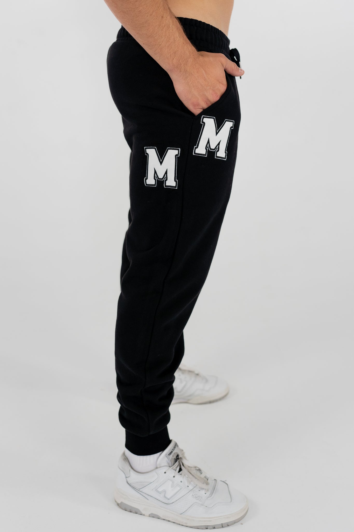 MM Trackpant in Black, Maki Memories