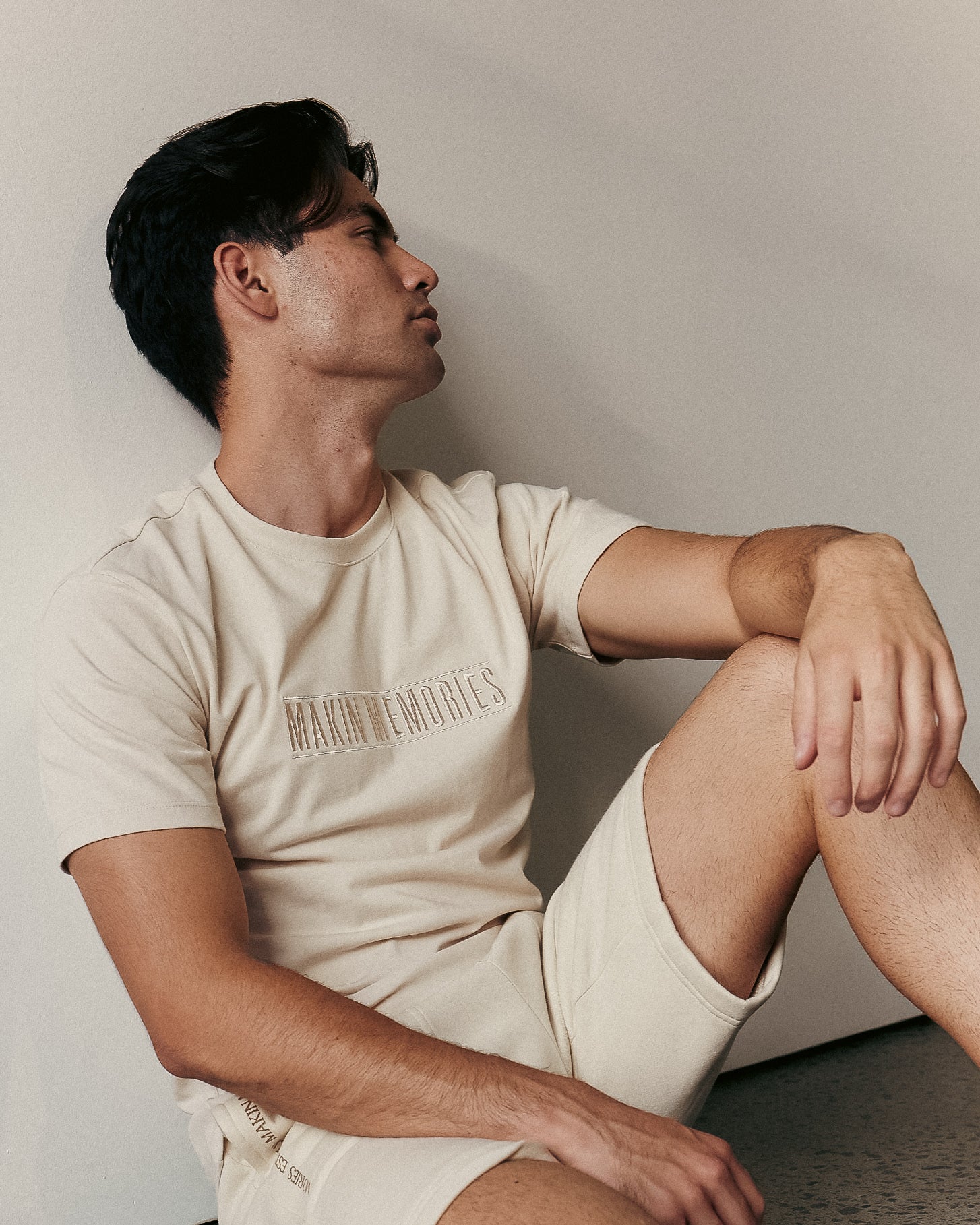 FEAT TEE IN CREAM HEAVYWEIGHT