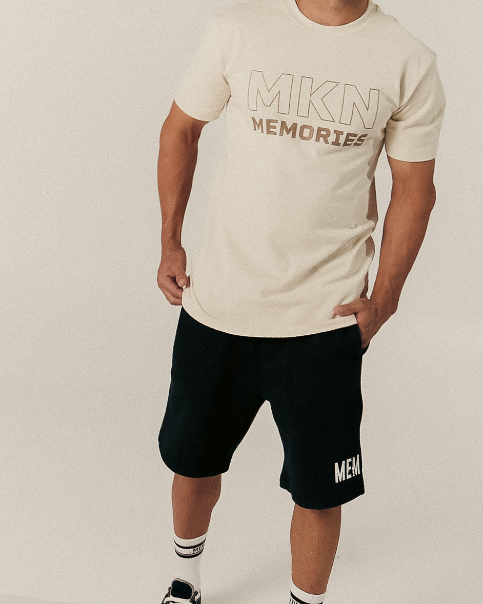 MKN TEE IN CREAM