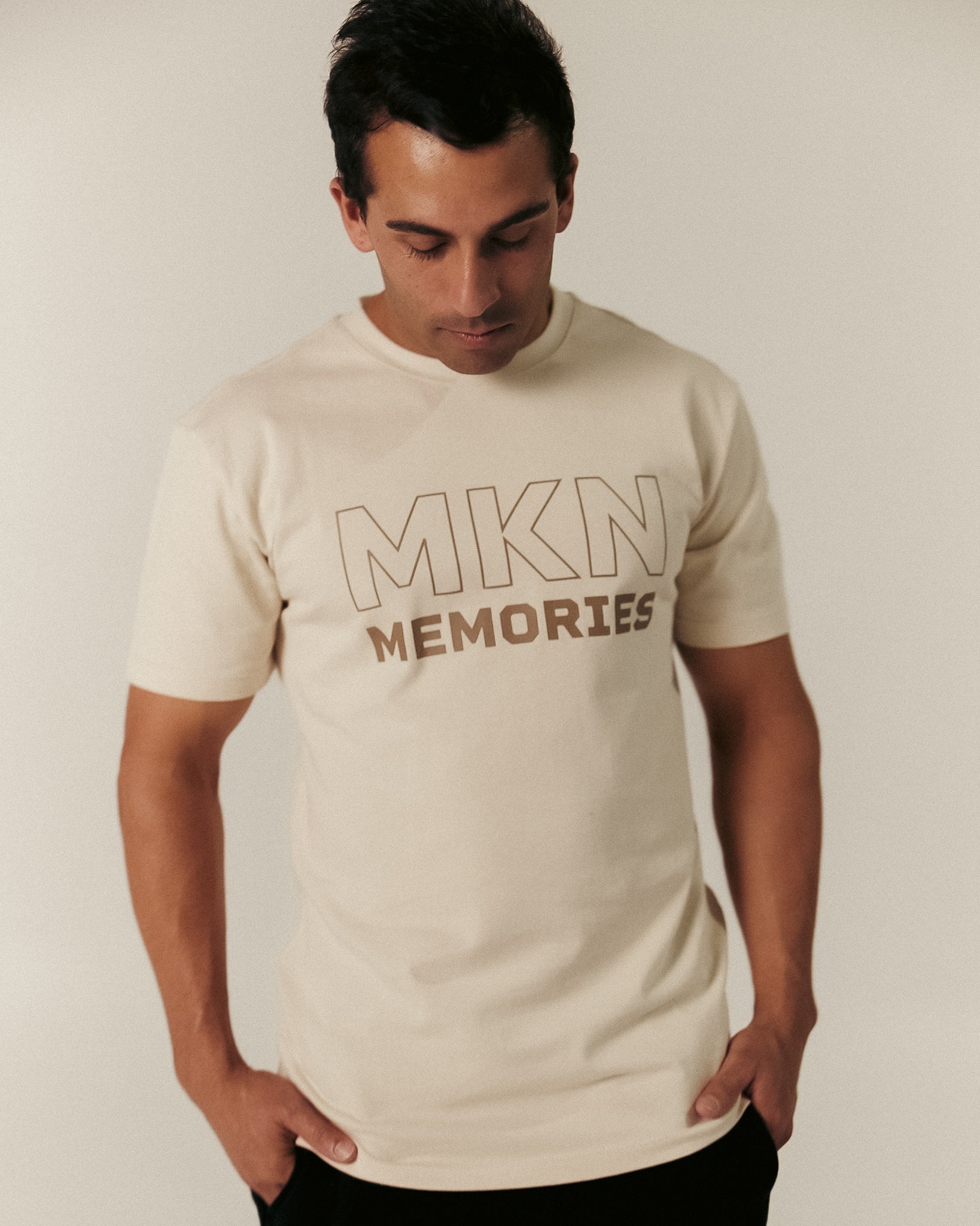 MKN TEE IN CREAM